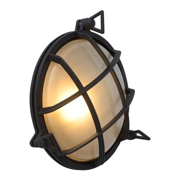 Lucide 11890/25/30 - Venkovní nástěnné svítidlo DUDLEY 1xE27/40W/230V IP65 černá