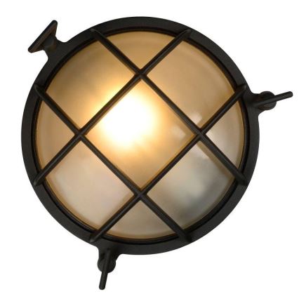Lucide 11890/25/30 - Venkovní nástěnné svítidlo DUDLEY 1xE27/40W/230V IP65 černá