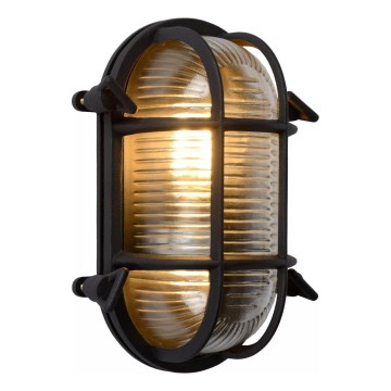 Lucide 11891/20/30 - Venkovní nástěnné svítidlo DUDLEY 1xE27/40W/230V IP65 černá