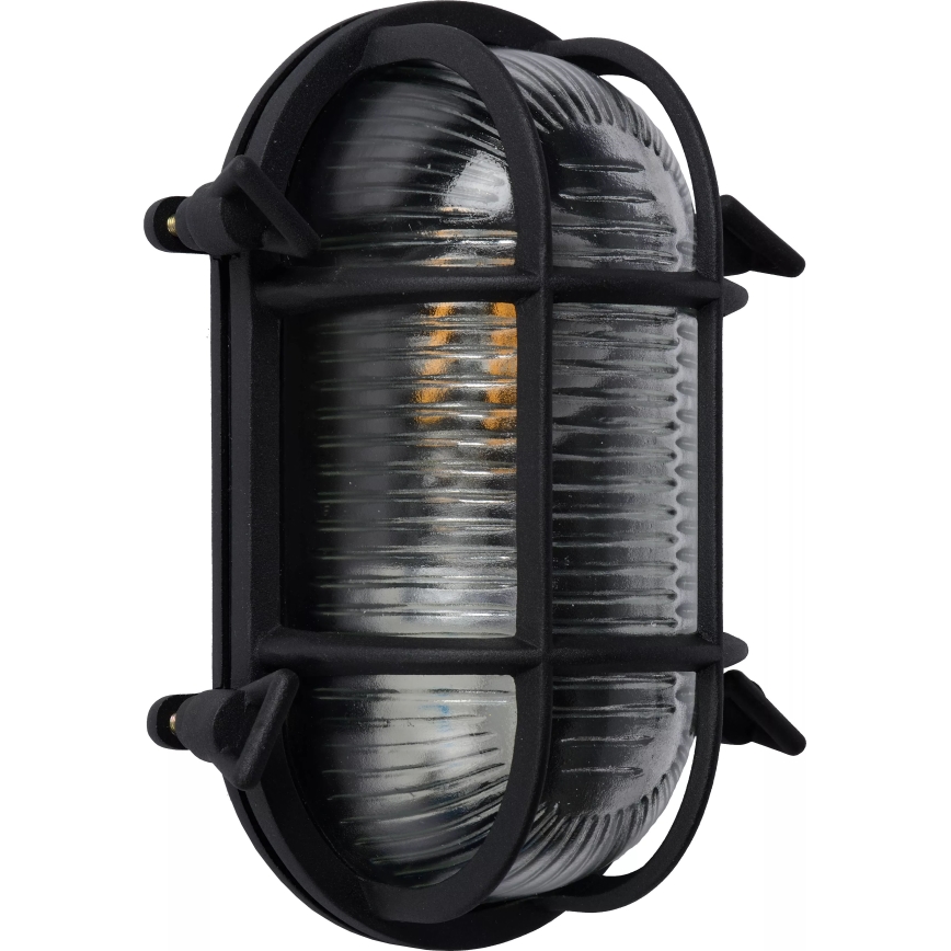 Lucide 11891/20/30 - Venkovní nástěnné svítidlo DUDLEY 1xE27/40W/230V IP65 černá