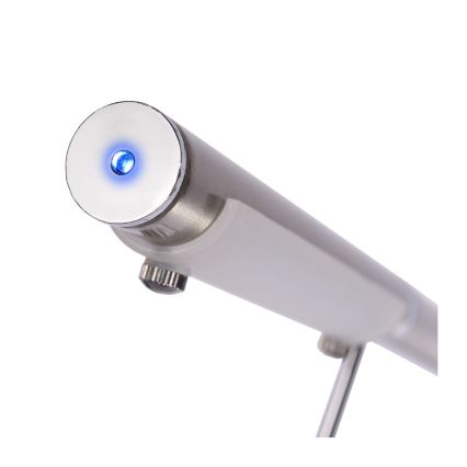 Lucide 12719/06/12 - LED Stmívatelná stojací lampa BERGAMO 1xLED/6W/230V matný chrom