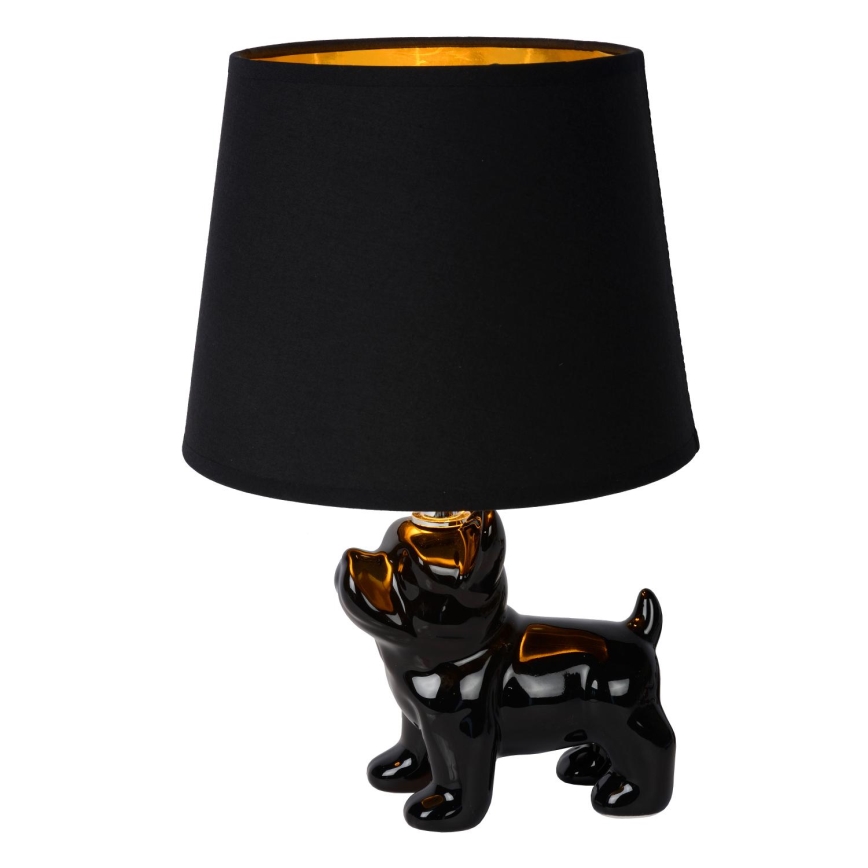 Lucide 13533/81/30 - Stolní lampa WINSTON 1xE14/25W/230V černá