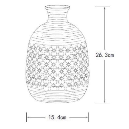 Lucide 13534/26/31 - Stolní lampa TIESSE 1xE14/40W/230V