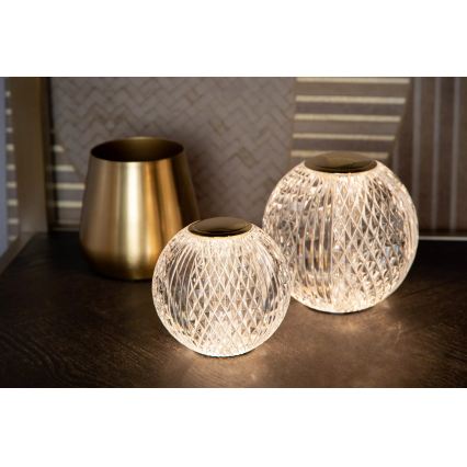Lucide 13599/01/60 - LED Stmívatelná nabíjecí dotyková stolní lampa CINTRA LED/1,5W/3,7V 1400 mAh