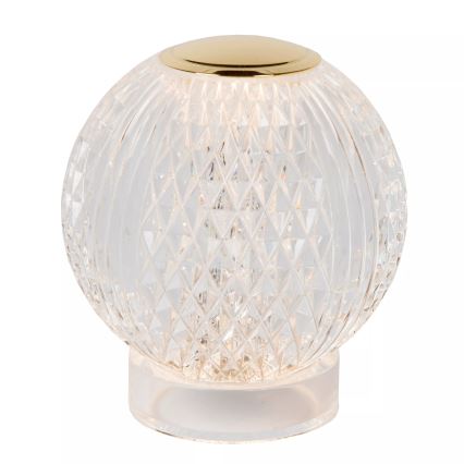 Lucide 13599/01/60 - LED Stmívatelná nabíjecí dotyková stolní lampa CINTRA LED/1,5W/3,7V 1400 mAh