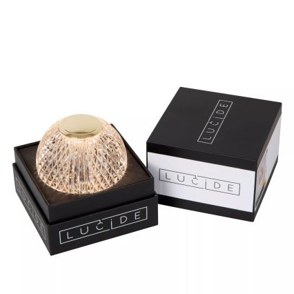 Lucide 13599/01/60 - LED Stmívatelná nabíjecí dotyková stolní lampa CINTRA LED/1,5W/3,7V 1400 mAh