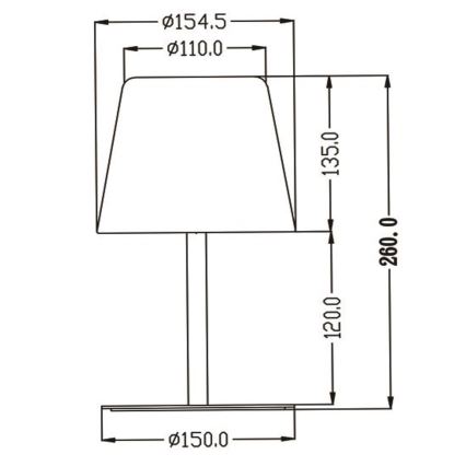 Lucide 13815/02/99 - LED RGBW Stmívatelná venkovní lampa RIO LED/1,8W/3,7V USB IP44 1800 mAh černá