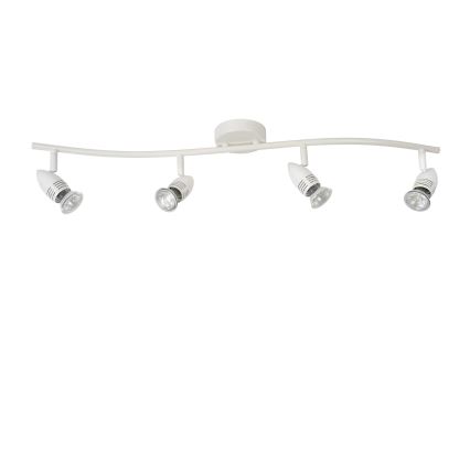 Lucide 13955/20/31 - LED bodové svítidlo CARO-LED 4xGU10/5W/230V bílé
