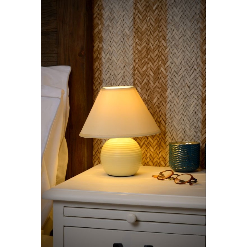 Lucide 14550/81/38 - Stolní lampa KADDY 1xE14/ESL 9W/230V