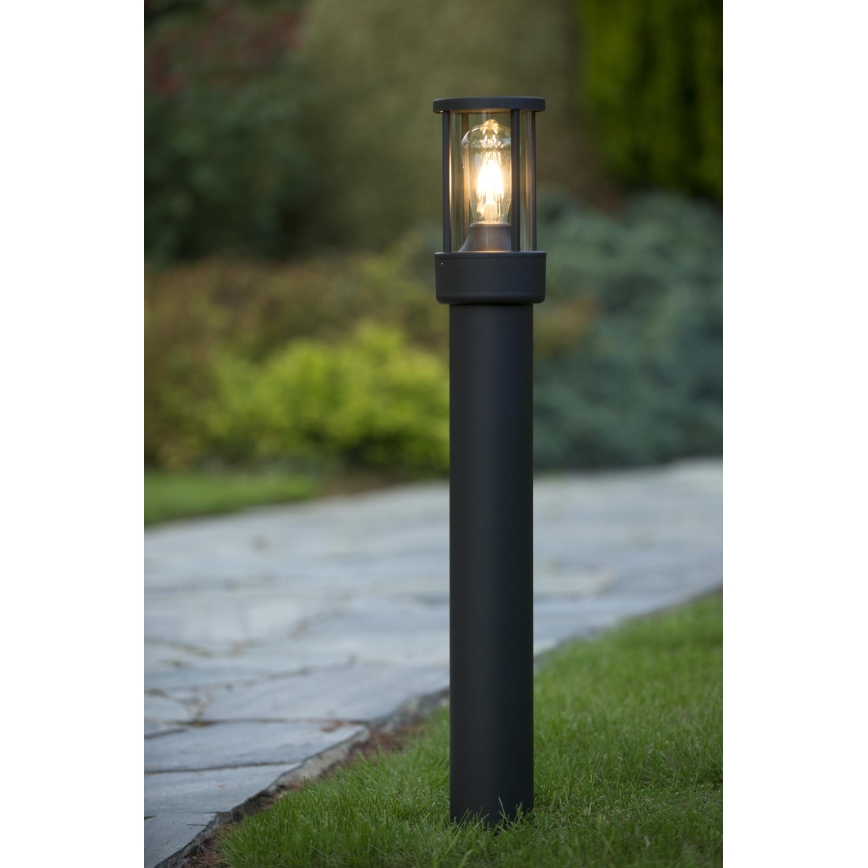 Lucide 14893/80/30 - Venkovní lampa se senzorem soumraku LORI 1xE27/15W/230V IP44