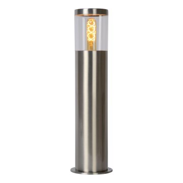 Lucide 14899/50/12 - Venkovní lampa FEDOR 1xE27/40W/230V IP44 49 cm matný chrom