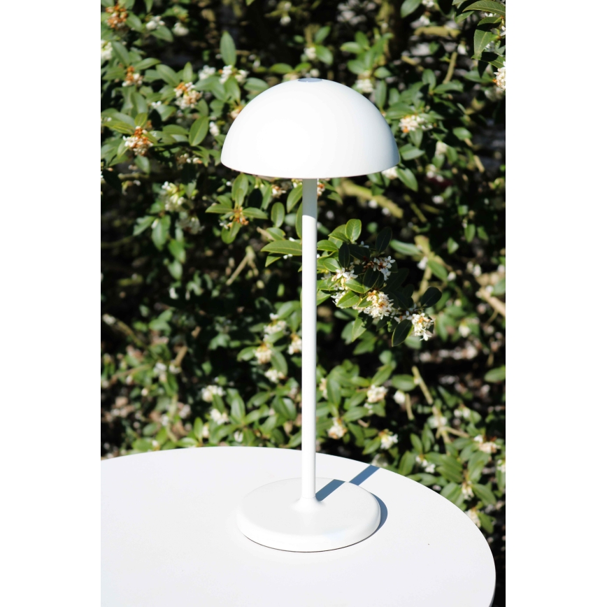 Lucide 15500/02/31 - LED Stmívatelná dotyková venkovní lampa JOY LED/1,5W/3,7V USB IP54 2200 mAh bílá
