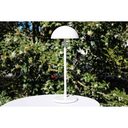 Lucide 15500/02/31 - LED Stmívatelná dotyková venkovní lampa JOY LED/1,5W/3,7V USB IP54 2200 mAh bílá