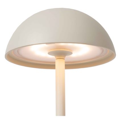 Lucide 15500/02/31 - LED Stmívatelná dotyková venkovní lampa JOY LED/1,5W/3,7V USB IP54 2200 mAh bílá