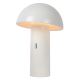 Lucide 15599/06/31 - LED Stmívatelná stolní lampa FUNGO LED/7,5W/230V bílá