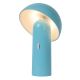 Lucide 15599/06/68 - LED Stmívatelná stolní lampa FUNGO LED/7,5W/230V modrá
