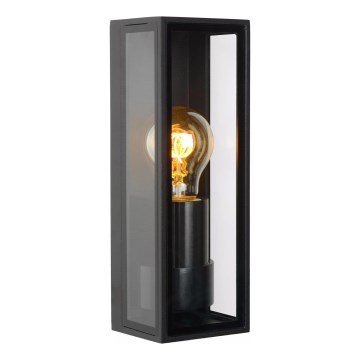 Lucide 15802/01/30 - Venkovní nástěnné svítidlo DUKAN 1xE27/15W/230V IP65 černá