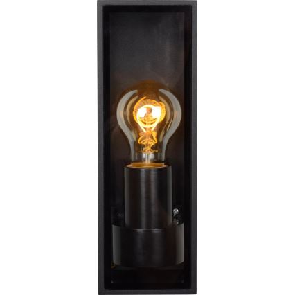 Lucide 15802/01/30 - Venkovní nástěnné svítidlo DUKAN 1xE27/15W/230V IP65 černá