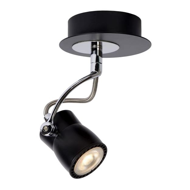 Lucide 16955/05/30 - LED Stmívatelné bodové svítidlo SAMBA 1xGU10/4,5W/230V černé