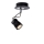 Lucide 16955/05/30 - LED Stmívatelné bodové svítidlo SAMBA 1xGU10/4,5W/230V černé