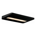 Lucide 17207/08/30 - LED nástěnné svítidlo BORO LED/8W/230V černé