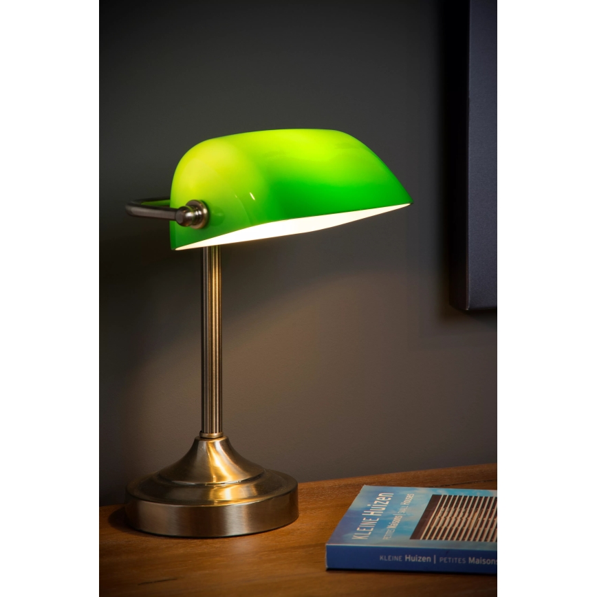 Lucide 17504/01/03 - Stolní lampa BANKER 1xE14/40W/230V