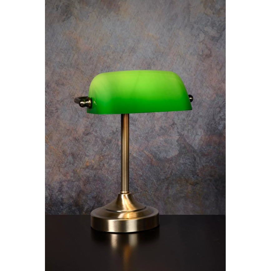 Lucide 17504/01/03 - Stolní lampa BANKER 1xE14/40W/230V
