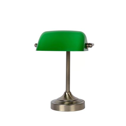Lucide 17504/01/03 - Stolní lampa BANKER 1xE14/40W/230V