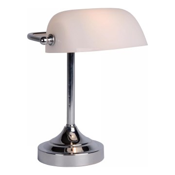 Lucide 17504/01/11 - Stolní lampa BANKER 1xE14/40W/230V