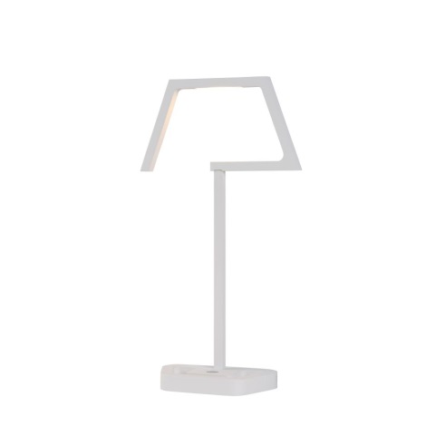 Lucide 17586/05/31 - LED stolní lampa PLOTT 1xLED/9W/230V bílá