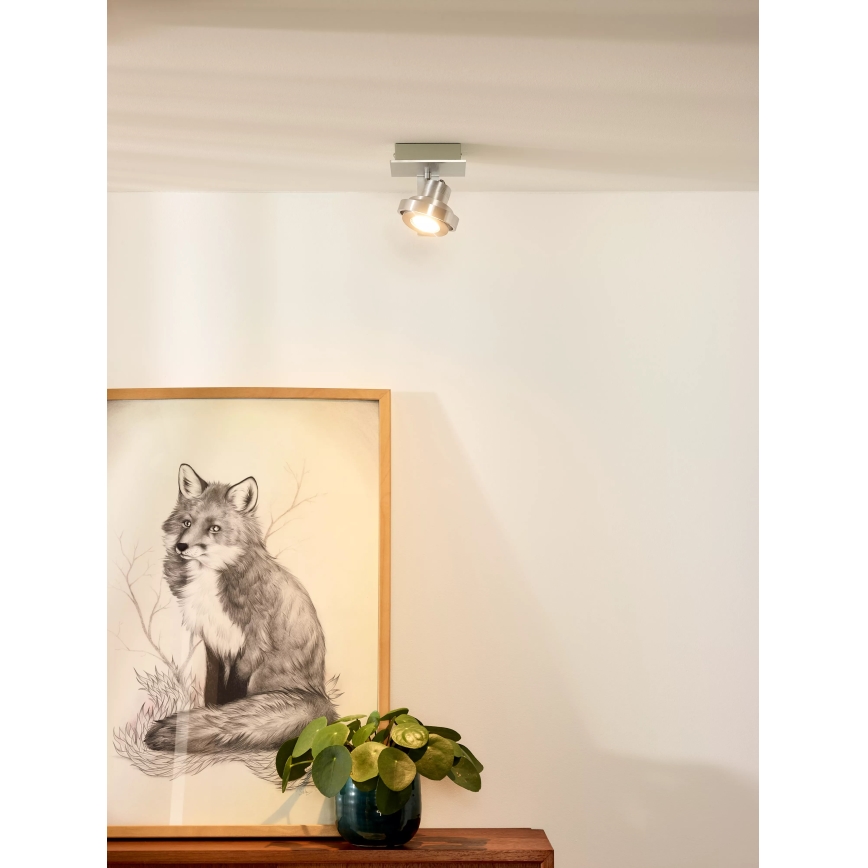 Lucide 17906/06/12 - LED Stmívatelné bodové svítidlo LANDA 1xGU10/5W/230V matný chrom