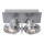 Lucide 17906/10/12 - LED Stmívatelné bodové svítidlo LANDA 2xGU10/4,5W/230V matný chrom