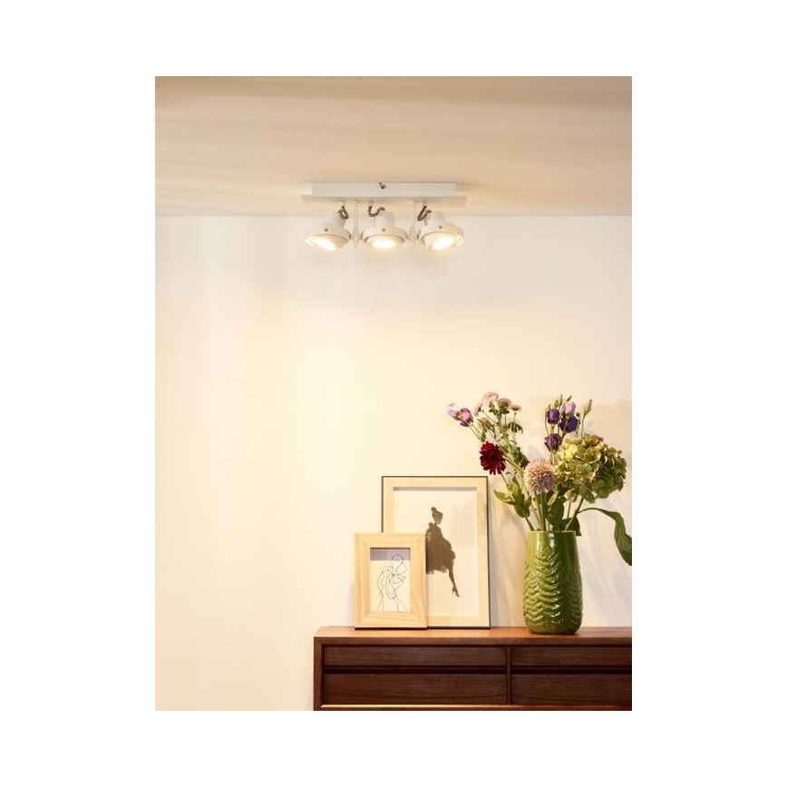 Lucide 17906/16/31 - LED Stmívatelné bodové svítidlo LANDA 3xGU10/5W/230V bílá