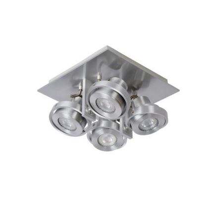 Lucide 17906/21/12 - LED Stmívatelné bodové svítidlo LANDA 4xGU10/5W/230V chrom