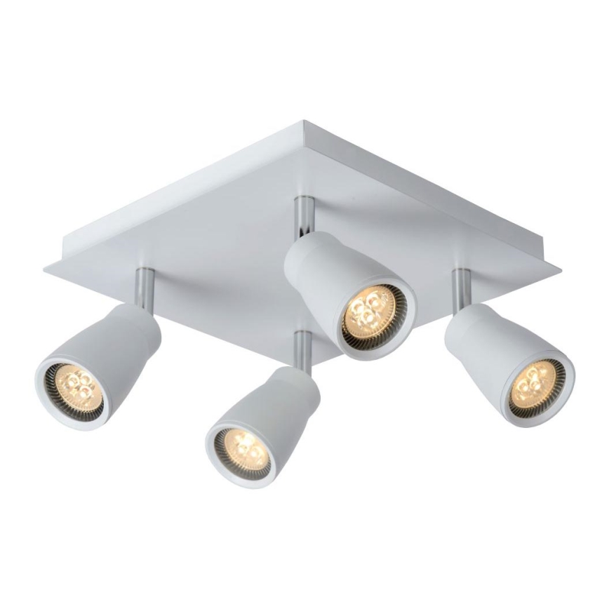 Lucide 17949/14/31 - LED koupelnové bodové svítidlo LANA 4xGU10/5W/230V bílé IP44