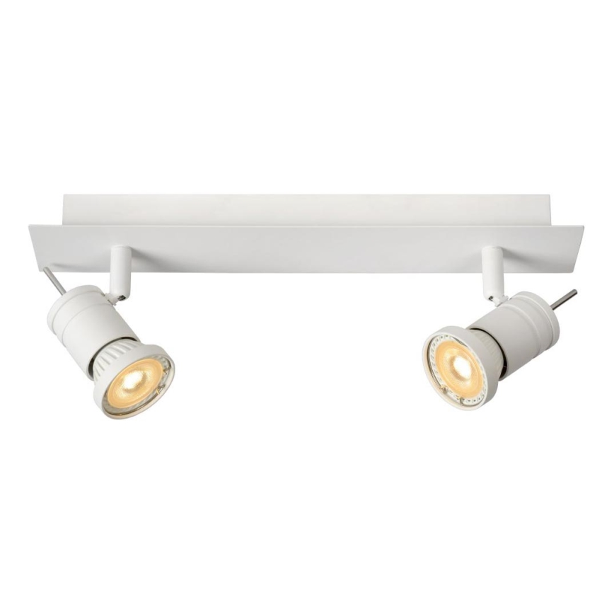 Lucide 17990/10/31 - LED bodové svítidlo TWINNY-LED 2xGU10/4,5W/230V bílé