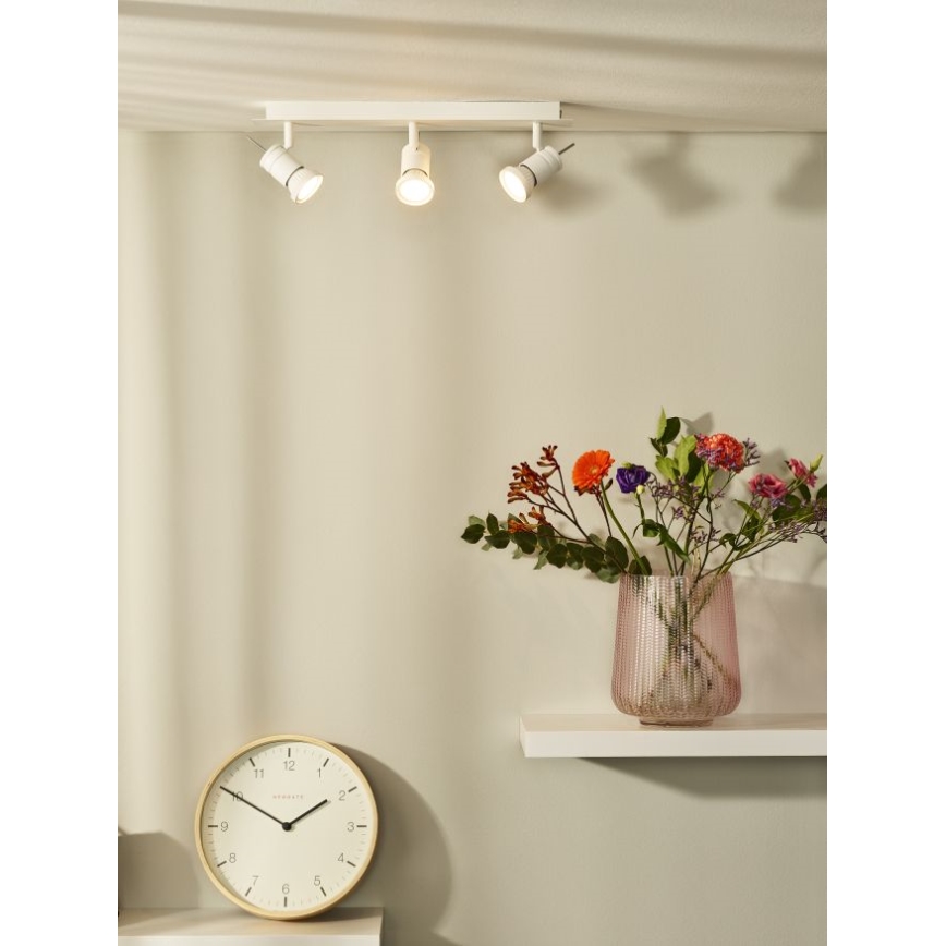 Lucide 17990/15/31 - LED bodové svítidlo TWINNY-LED 3xGU10/4,5W/230V bílé