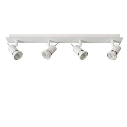 Lucide 17990/20/31 - LED Stmívatelné bodové svítidlo TWINNY 4xGU10/4,5W/230V bílé 63 cm