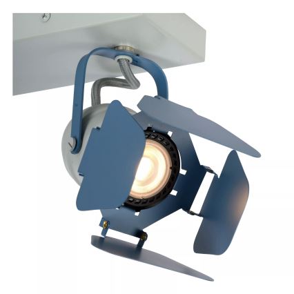 Lucide 17997/02/35 - Bodové svítidlo PICTO 2xGU10/35W/230V modrá