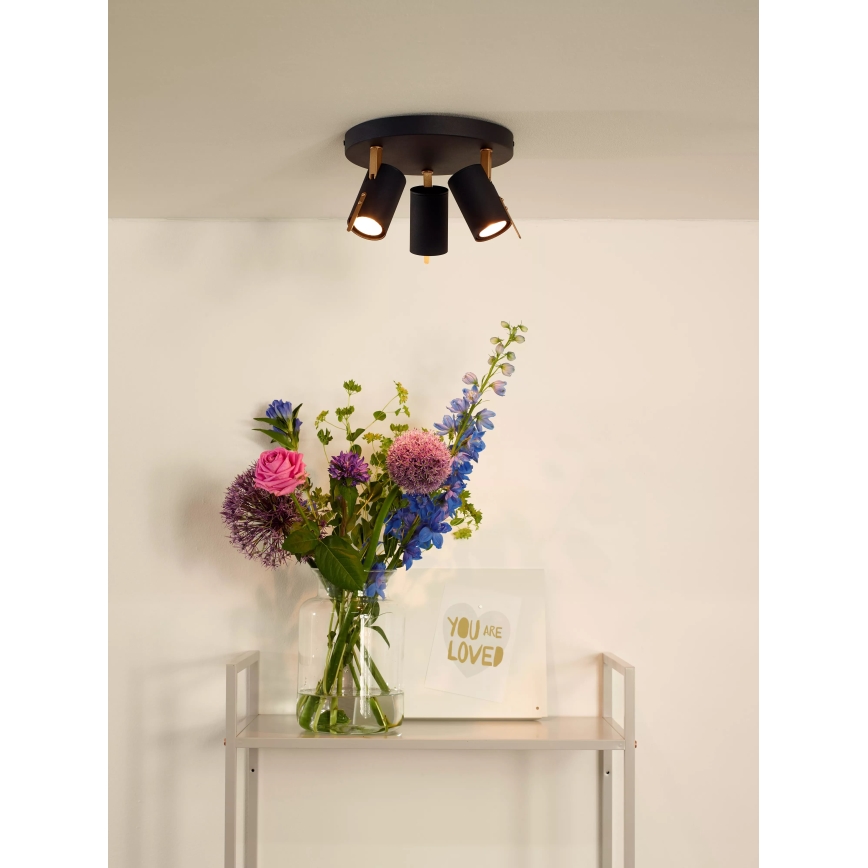 Lucide 17998/15/30 - LED Stmívatelné bodové svítidlo GRONY 3xGU10/5W/230V CRI 95