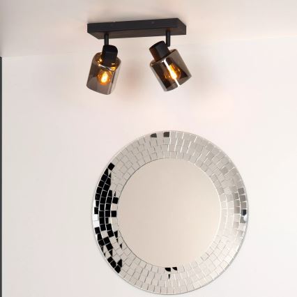 Lucide 17999/02/30 - Bodové svítidlo ALION 2xE14/25W/230V