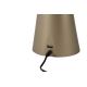 Lucide 18655/04/02 - LED stolní lampa GOOSY-LED 1xLED/4W/230V zlatá