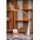 Lucide 18655/04/36 - LED stolní lampa GOOSY-LED 1xLED/4W/230V stříbrná