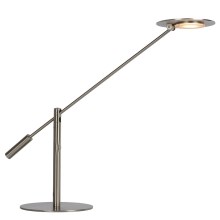 Lucide 19666/09/12 - LED Stmívatelná stolní lampa ANSELMO LED/9W/230V chrom