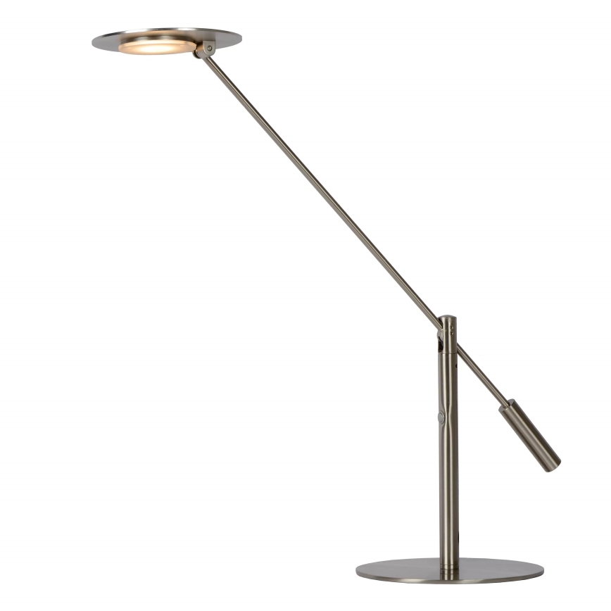 Lucide 19666/09/12 - LED Stmívatelná stolní lampa ANSELMO LED/9W/230V lesklý chrom