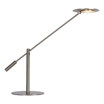 Lucide 19666/09/12 - LED Stmívatelná stolní lampa ANSELMO LED/9W/230V lesklý chrom