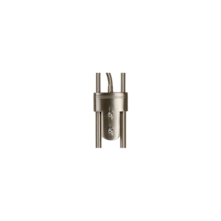 Lucide 19792/24/12 - LED stojací lampa CHAMPION-LED 1xLED/20W/230V+1xLED/4W/230V chrom