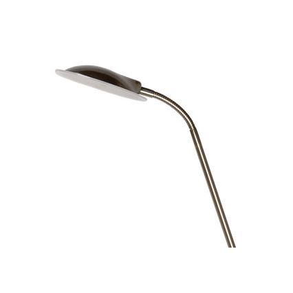 Lucide 19792/24/12 - LED stojací lampa CHAMPION-LED 1xLED/20W/230V+1xLED/4W/230V chrom