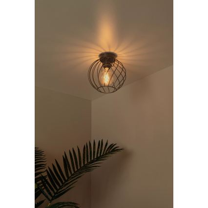 Lucide 21128/25/30 - Stropní svítidlo DANZA 1xE27/40W/230V pr. 25 cm