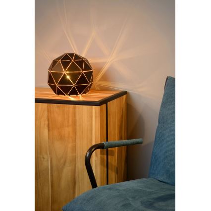 Lucide 21509/25/30 - Stolní lampa OTONA 1xE27/25W/230V černá